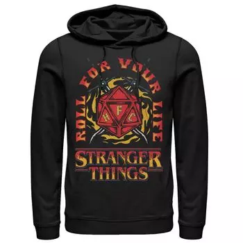 Мужская толстовка с додекаэдром Netflix Stranger Things Roll For Your Life Licensed Character