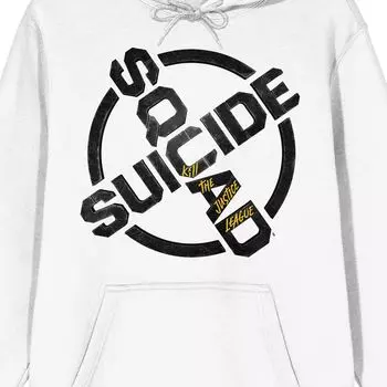 Мужская толстовка с графическим логотипом DC Comics Suicide Squad Game Licensed Character