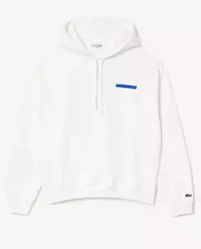 Мужская толстовка с графическим принтом Lacoste, белый