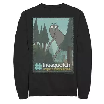 Мужская толстовка с хэштегом Cartoon Network We Bare Bears Charlie The Squatch Licensed Character