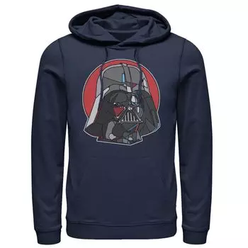 Мужская толстовка с изображением Дарта Вейдера и темной стороны Star Wars