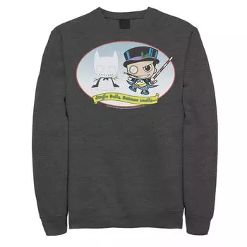 Мужская толстовка с изображением DC Comics The Penguin Jingle Bells Batman Smells Christmas Licensed Character