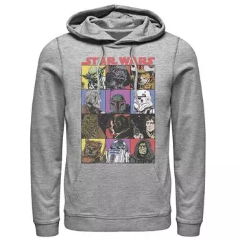 Мужская толстовка с изображением группы комиксов и мультфильмов Star Wars