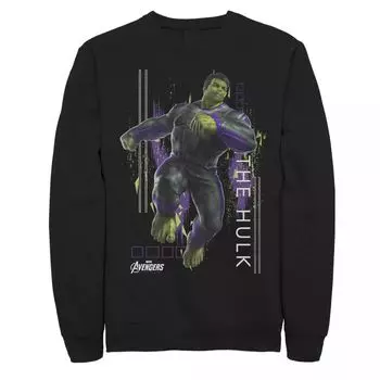 Мужская толстовка с изображением Marvel Avengers Endgame Hulk Space Licensed Character