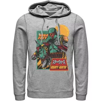Мужская толстовка с кандзи «Мандалорский солдат Звездных войн» Licensed Character