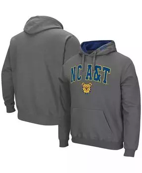 Мужская толстовка с капюшоном A&T Aggies Arch & Logo из Северной Каролины Colosseum, серый