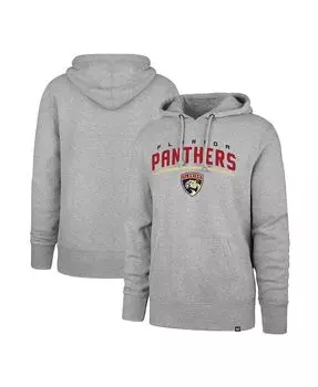 Мужская толстовка с капюшоном '47 grey florida panthers pregame headline pullover '47 Brand, мульти