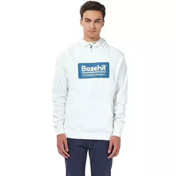 Мужская толстовка с капюшоном Basehit, белый