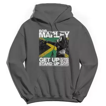Мужская толстовка с капюшоном Bob Marley Get Up Stand Up Licensed Character