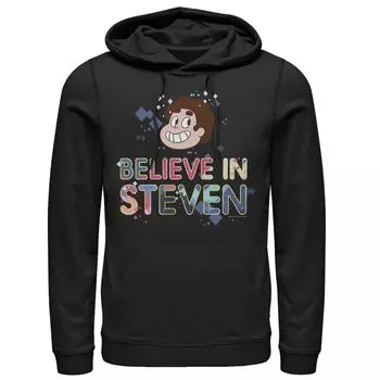 Мужская толстовка с капюшоном Cartoon Network Steven Universe Believe In Gems Licensed Character