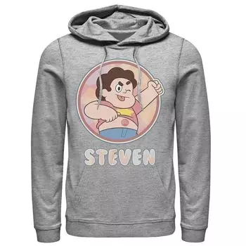 Мужская толстовка с капюшоном Cartoon Network Steven Universe Belly Button Profile Shot Licensed Character