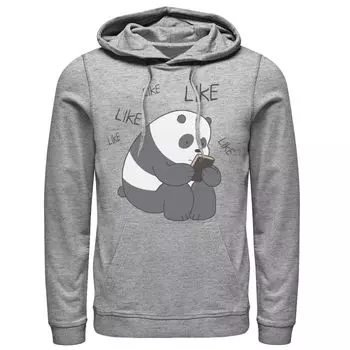Мужская толстовка с капюшоном Cartoon Network We Bare Bears Like Like Like Licensed Character