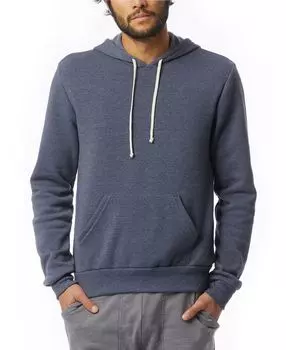 Мужская толстовка с капюшоном challenger Alternative Apparel, синий