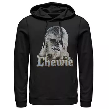 Мужская толстовка с капюшоном Chewie Dark Portrait в стиле Звездных войн Licensed Character