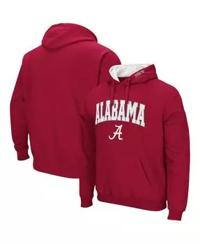 Мужская толстовка с капюшоном crimson alabama crimson tide arch logo 3.0 Colosseum