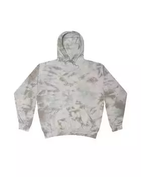 Мужская толстовка с капюшоном Crystal Wash Colortone, цвет crystal silver