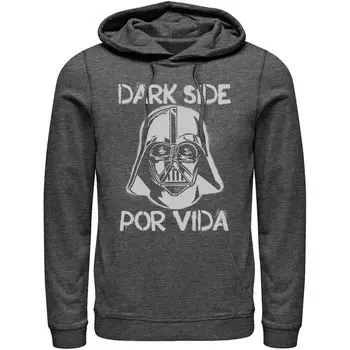 Мужская толстовка с капюшоном Darth Vader Dark Side Por Vida Stamp Star Wars
