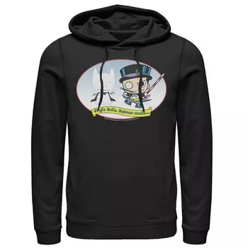 Мужская толстовка с капюшоном DC Comics The Penguin Jingle Bells Batman Smells Christmas, Black Licensed Character, черный