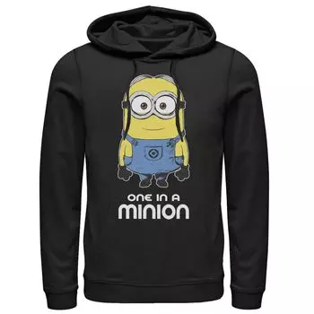 Мужская толстовка с капюшоном Despicable Me Minions Bob One In A Minion Licensed Character