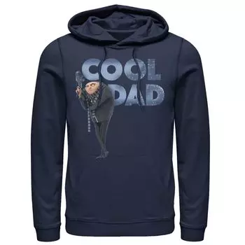 Мужская толстовка с капюшоном Despicable Me Minions Gru Cool Dad Licensed Character