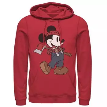 Мужская толстовка с капюшоном «Дисней Микки Маус Дровосек» Licensed Character