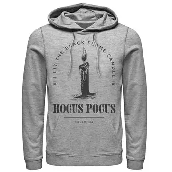 Мужская толстовка с капюшоном Disney Hocus Pocus I Lit The Black Flame Candle Licensed Character