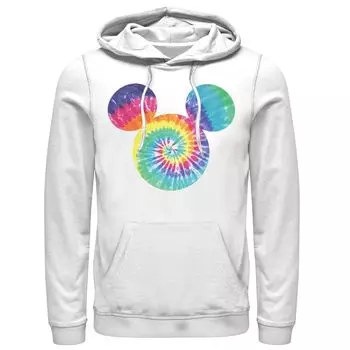 Мужская толстовка с капюшоном Disney Mickey And Friends Mickey Tie Dye Fill Licensed Character