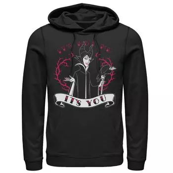 Мужская толстовка с капюшоном Disney Villains Valentines Maleficent It's Not Me It's You Licensed Character