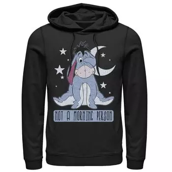 Мужская толстовка с капюшоном Disney Winnie The Pooh Eeyore Not A Morning Person Licensed Character