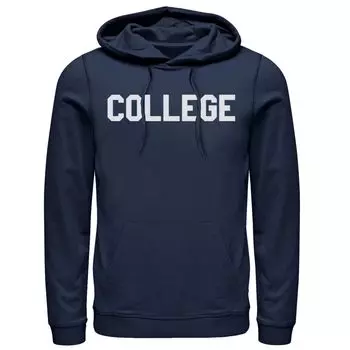 Мужская толстовка с капюшоном для студентов Animal House темно-синего цвета Licensed Character