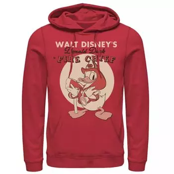 Мужская толстовка с капюшоном Fire Chief Disney Donald Duck