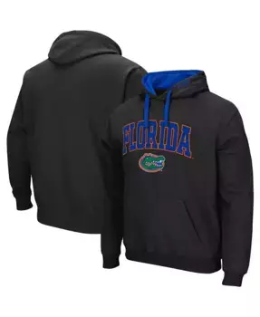 Мужская толстовка с капюшоном Florida Gators Big and Tall Arch & Logo 2.0 Colosseum, черный