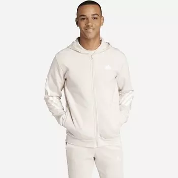 Мужская толстовка с капюшоном Future Icons с 3 полосками Adidas, экрю