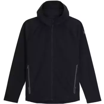 Мужская толстовка с капюшоном Gridweb из шеллфлиса Spyder, чёрный