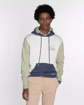 Мужская толстовка с капюшоном и крупным принтом Harper & Neyer, мультиколор