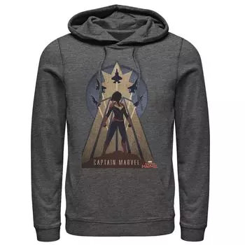 Мужская толстовка с капюшоном и плакатом «Капитан из фильма «Космос»» Marvel