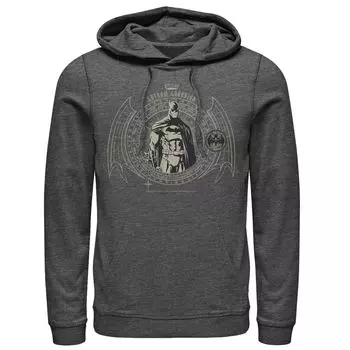 Мужская толстовка с капюшоном и плакатом в виде круга зодиака DC Comics