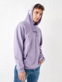 Мужская толстовка с капюшоном и принтом с длинным рукавом LCW Casual