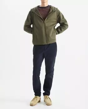 Мужская толстовка с капюшоном и застежкой-молнией Loreak Mendian, коричневый