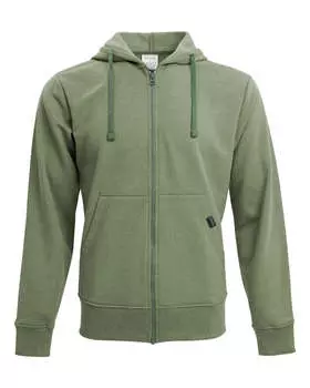 Мужская толстовка с капюшоном и застежкой-молнией Recover, цвет fern