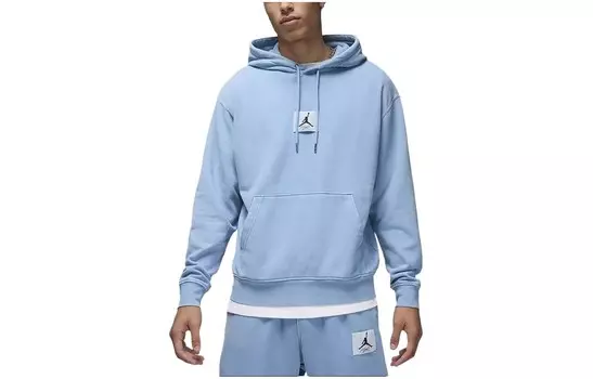 Мужская толстовка с капюшоном и завязками Essentials «Синий/серый» Jordan, синий