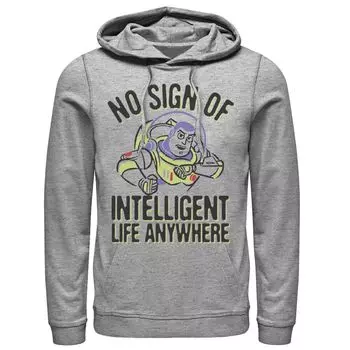 Мужская толстовка с капюшоном «История игрушек» Disney/Pixar «Базз Лайтер: No Intelligent Life» Licensed Character