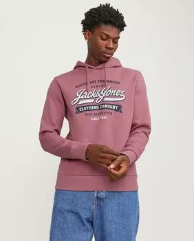 Мужская толстовка с капюшоном Jack & Jones, зеленый