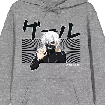 Мужская толстовка с капюшоном Ken Kaneki Ghoul Licensed Character