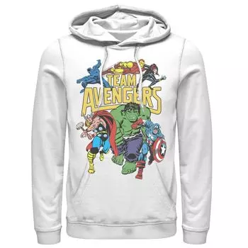 Мужская толстовка с капюшоном классической группы Marvel Avengers в сборе Licensed Character