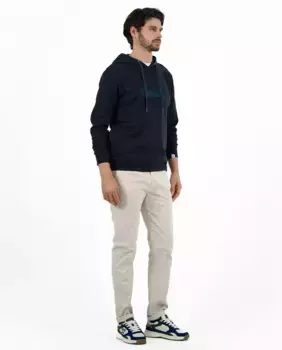 Мужская толстовка с капюшоном Makarthy, темно-синий