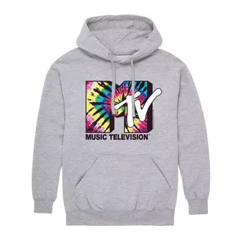 Мужская толстовка с капюшоном MTV Classic с логотипом тай-дай Licensed Character