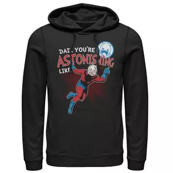 Мужская толстовка с капюшоном на День отца Marvel Ant Man Astonishing Dad Licensed Character
