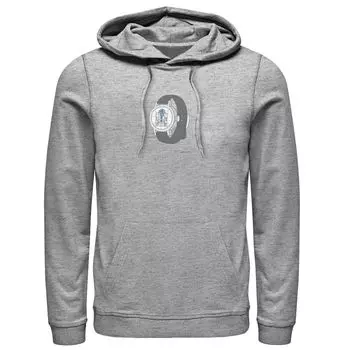 Мужская толстовка с капюшоном на левой груди R2-D2 Watch Star Wars