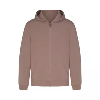 Мужская толстовка с капюшоном на молнии SKIMS Jersey Lounge, цвет Umber